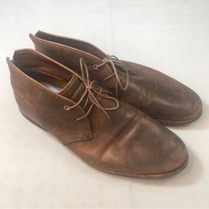 Timberland Boot Company 75509 Wodehouse Chukka Mens Brown Leather Boots Sz 12M